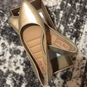 Women’s Me Too Cushioned Gold Flats